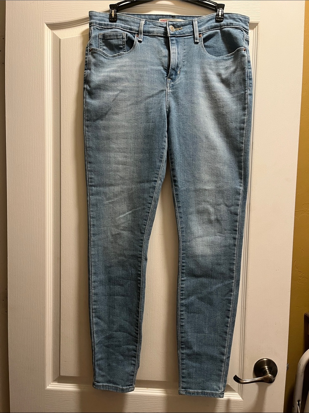 Levi Strauss Signature Light Blue Women’s Stretch Skinny Jeans